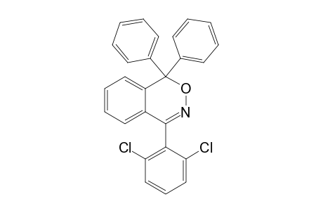 4-(2,6-Dichlorophenyl)-1,1-diphenyl-1H-2,3-benzoxazine