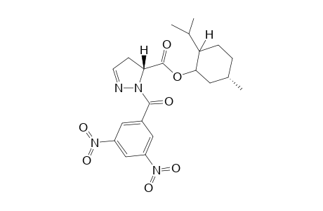 2-(3,5-Dinitrobenzoyl)-3,4-dihydro-2H-pyrazole-3-carboxylic acid 2-isopropyl-5-methylcyclohexyl ester isomer