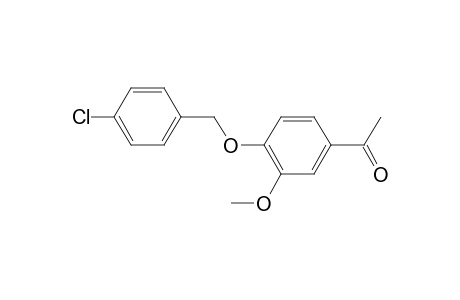 1-Ethanone, 1-[4-[(4-chlorophenyl)methoxy]-3-methoxyphenyl]-