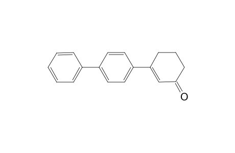 3-(4-phenylphenyl)cyclohex-2-en-1-one