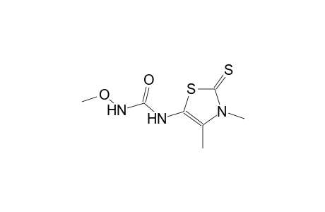 urea, N-(2,3-dihydro-3,4-dimethyl-2-thioxo-5-thiazolyl)-N'-methoxy-