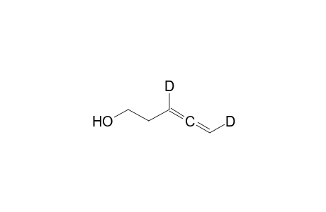 3-[.beta.-hydroxy-(.beta.,.beta.-dideuterio)]ethylpropadiene