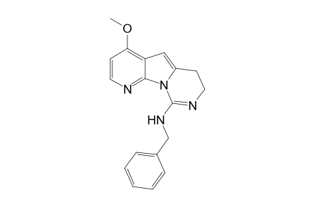 9-Benzylamino-4-methoxypyrido[3',2':4,5]pyrrolo[1,2-c]-6,7-dihydropyrimidine