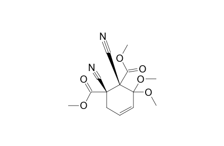 3,3-DIMETHOXY-4,5-DICYANO-4,5-DIMETHOXYCARBONYL-CYCLOHEXENE