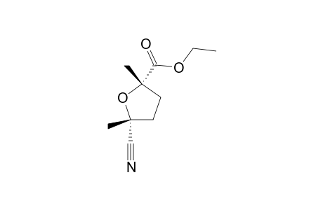 CIS-ETHYL-5-CYANO-2,5-DIMETHYL-TETRAHYDROFURAN-2-CARBOXYLATE