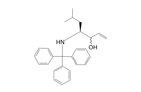 (4S)-6-Methyl-4-(trityl-amino)-hept-1-en-3-ol