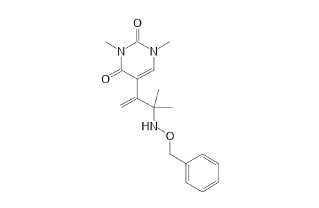 5-(2-Benzyloxyamino-2-methyl-1-methylene-propyl)-1,3-dimethyl-1H-pyrimidine-2,4-dione