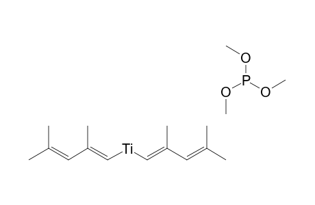 Titanium, bis[(1,2,3,4,5-.eta.)-2,4-dimethyl-2,4-pentadienyl](trimethyl phosphite-P)-