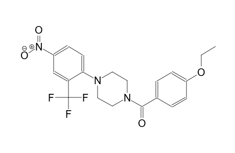 1-(4-ethoxybenzoyl)-4-[4-nitro-2-(trifluoromethyl)phenyl]piperazine