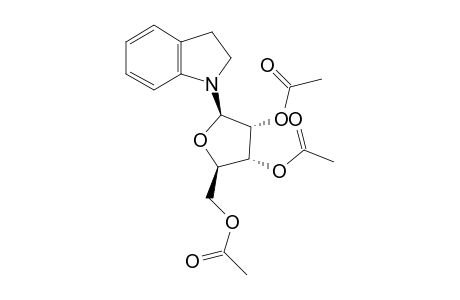 1-(2,3,5-Tri-O-acetyl-.beta.-D-ribofuranosyl)indoline