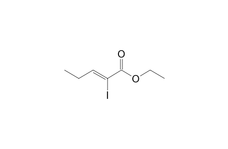 Ethyl 2-iodo-2-pentenoate
