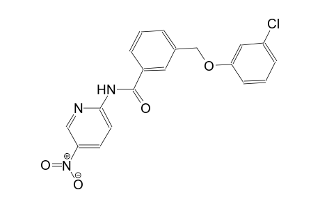 3-[(3-chlorophenoxy)methyl]-N-(5-nitro-2-pyridinyl)benzamide