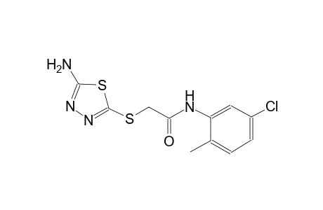 2-(5-Amino-[1,3,4]thiadiazol-2-ylsulfanyl)-N-(5-chloro-2-methyl-phenyl)-acetamide