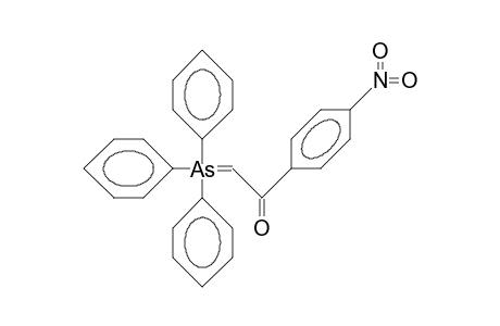 Triphenylarsonium 2-(4-nitrophenyl)-2-oxo-ethylide