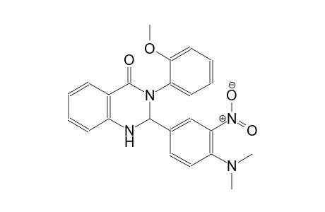 4(1H)-quinazolinone, 2-[4-(dimethylamino)-3-nitrophenyl]-2,3-dihydro-3-(2-methoxyphenyl)-