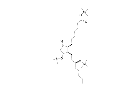 Trimethylsilyl (13E)-9-oxo-11,15-bis[(trimethylsilyl)oxy]prost-13-en-1-oate