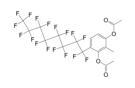 1,3-Diacetoxy-2-methyl-4-perfluorooctylbenzene