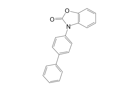 2(3H)-Benzoxazolone, 3-[1,1'-biphenyl]-4-yl-