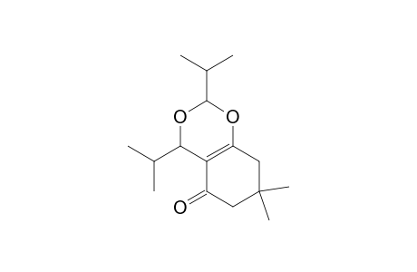 2,4-Diisopropyl-7,7-dimethyl-6,8-dihydro-4H-1,3-benzodioxin-5-one