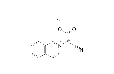 Isoquinolinium, 1-cyano-2-ethoxy-2-oxoethylide