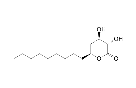 (3S,4R,6S)-3,4-dihydroxy-6-nonyl-2-oxanone