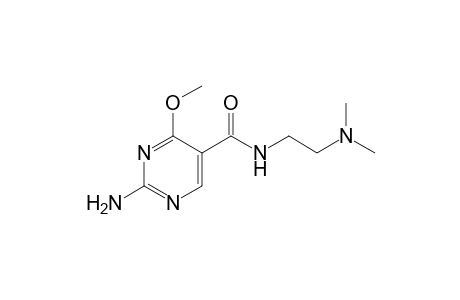 2-amino-N-[2-(dimethylamino)ethyl]-4-methoxy-5-pyrimidinecarboxamide