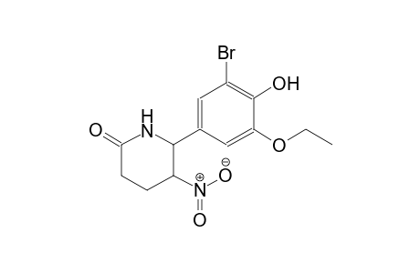 2-piperidinone, 6-(3-bromo-5-ethoxy-4-hydroxyphenyl)-5-nitro-