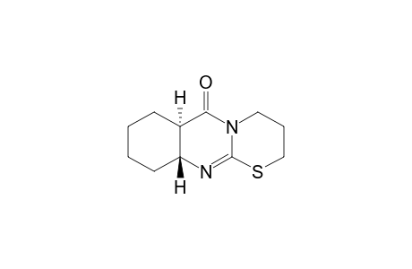 trans-(6aR,10aR)-3,4,6a,7,8,9,10,10a-octahydro-2H-[1,3]thiazino[2,3-b]quinazolin-6-one