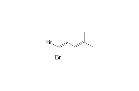 1,1-bis(bromanyl)-4-methyl-penta-1,3-diene