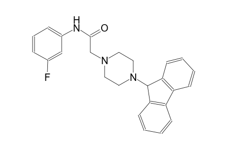 1-piperazineacetamide, 4-(9H-fluoren-9-yl)-N-(3-fluorophenyl)-