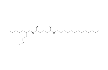 Glutaric acid, 2-(2-methoxyethyl)heptyl tridecyl ester