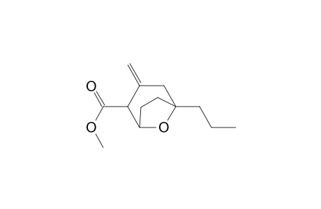 2-(Methoxycarbonyl)-3-methylene-5-propyl-8-oxabicyclo[3.2.1]octane