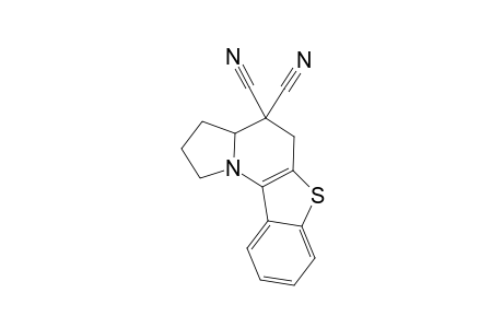1,2,3,3A-TETRAHYDRO-[1]-BENZOTHIENO-[3,2-E]-INDOLIZINE-4,4(5H)-DICARBONITRILE