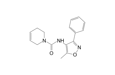 3,6-dihydro-N-(5-methyl-3-phenyl-4-isoxazolyl)-1(2H)-pyridinecarboxamide