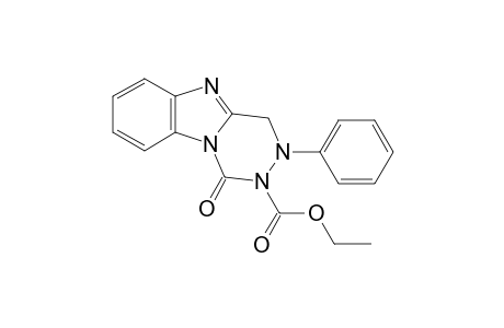 1-oxo-3-phenyl-3,4-dihydrobenzo[4,5]imidazo[1,2-d][1,2,4]triazin-2(1H)-carboxylic acid ethyl ester