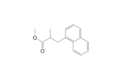2-methyl-3-(1-naphthalenyl)propanoic acid methyl ester