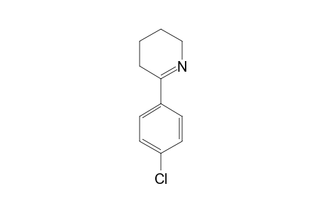 2-(4-CHLOROPHENYL)-3,4,5,6-TETRAHYDROPYRIDINE