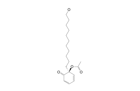 (6RS)-6-ACETOXY-6-(11'-HYDROXYUNDECYL)-CYCLOHEXA-2,4-DIEN-17-ONE