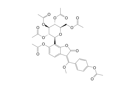 PTEROISOAUROSIDE-PERACETYLATED