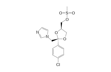CIS-{2-(4-CHLOROPHENYL)-2-[1H-IMIDAZOL-1-YL]-METHYL-1,3-DIOXOLANE-4-YL}-METHYL-METHANESULFONATE