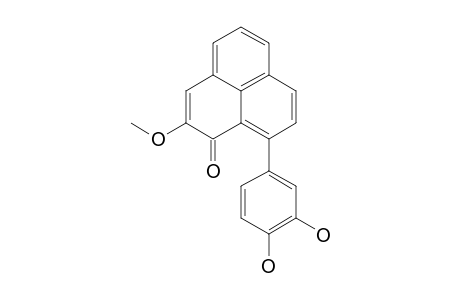2-METHOXY-9-(3',4'-DIHYDROXYPHENYL)-1H-PHENALEN-1-ONE
