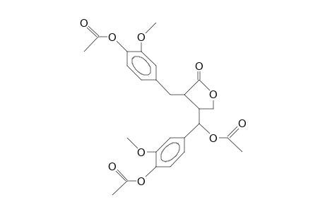 7-Acetoxy-matairesinol diacetate