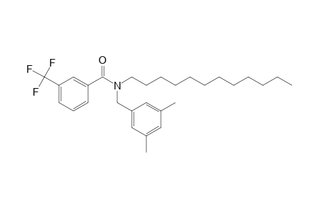 Benzamide, 3-trifluoromethyl-N-(3,5-dimethylbenzyl)-N-dodecyl-