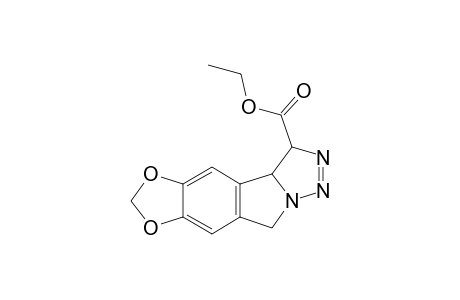 3H-[1,3]Dioxolo[4,5-f][1,2,3]triazolo[5,1-a]isoindole-3-carboxylic acid, 3a,9-dihydro-, ethyl ester