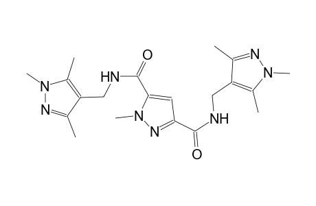 1H-pyrazole-3,5-dicarboxamide, 1-methyl-N~3~,N~5~-bis[(1,3,5-trimethyl-1H-pyrazol-4-yl)methyl]-