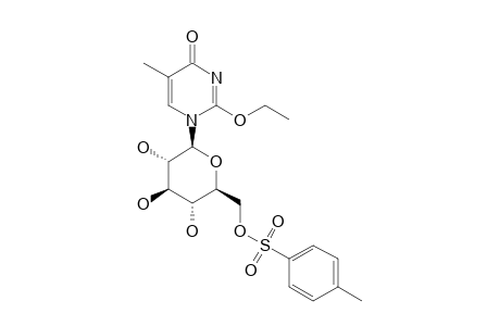 1-(6-O-PARA-TOLYL-SULFONYL-BETA-D-GLUCOPYRANOSYL)-2-ETHOXY-5-METHYL-PYRIMIDIN-4-(1H)-ONE