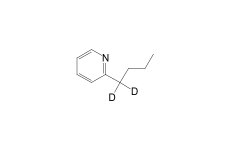 2-(1',1'-Dideutero-n-butyl)pyridine