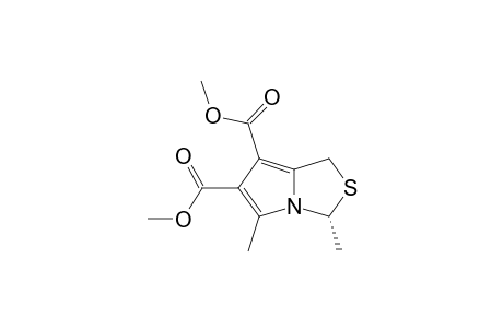 (3R)-3,5-dimethyl-1,3-dihydropyrrolo[1,2-c]thiazole-6,7-dicarboxylic acid dimethyl ester