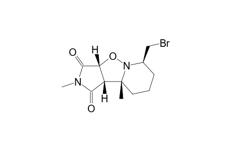 (3aR,3bR,7R,8aS)-7-Bromomethyl-2,3b-dimethylhexahydro-8-oxa-2,7a-diazacyclopenta[a]indene-1,3-dione