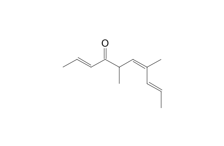 (2E,6Z,8E)-5,7-dimethyl-4-deca-2,6,8-trienone